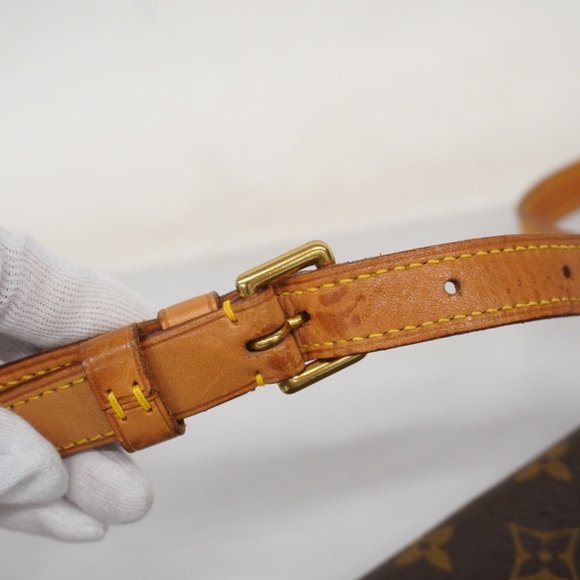 LOUIS VUITTON Monogram Musette Tango Short Strap Shoulder Bag M51257 Brown - Picture 8 of 13